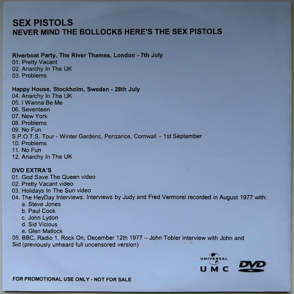 NMTB 2012 Box set promo pressing